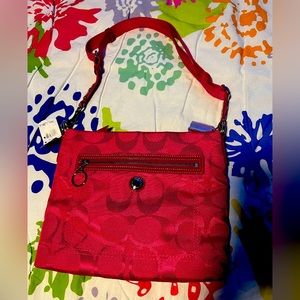 NWT: COACH daisy signature crossbody